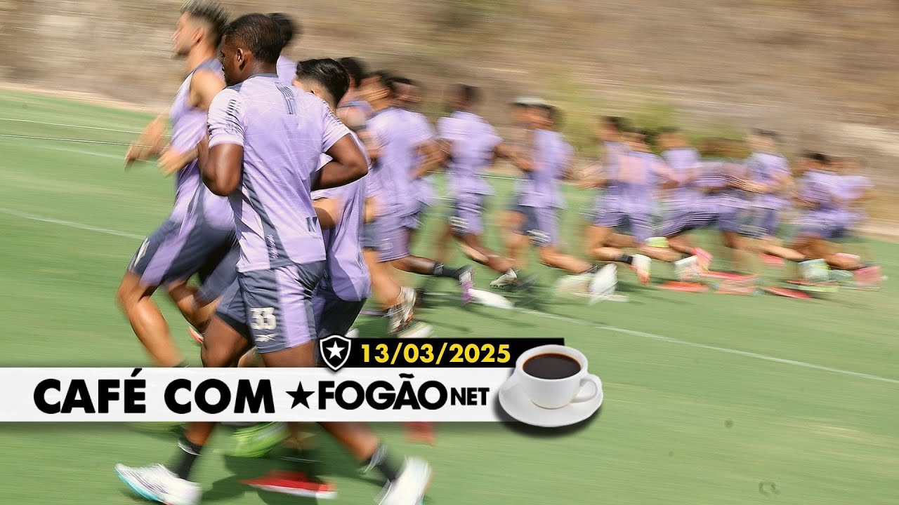 LIVE CAFÉ COM FOGÃONET | Botafogo marca amistoso contra o Coritiba; Paiva tem todo o elenco à disposição