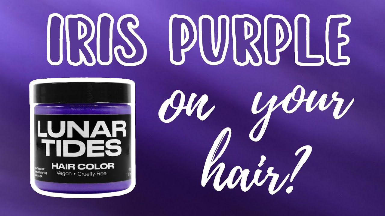 Lunar Tides IRIS PURPLE | Hair Swatches