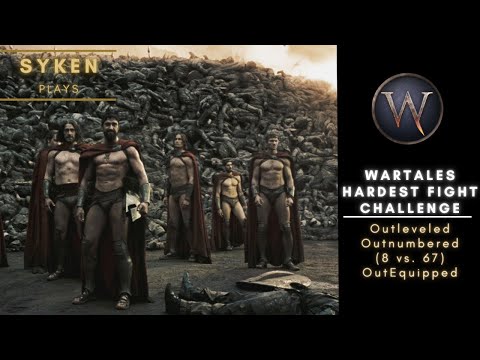 Wartales Most Challenging Fight (8 vs. 64) on the Hardest Difficulty