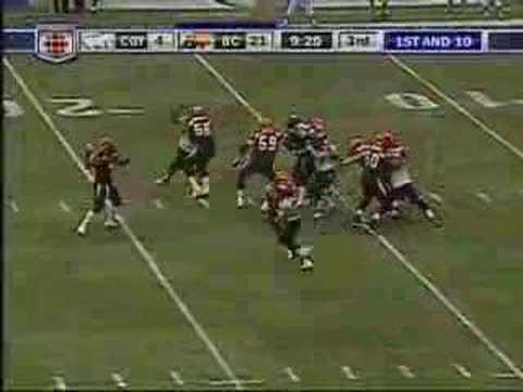 CFL CGY at BC- Sept. 29, 2007