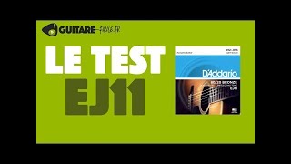 Video thumbnail for Test Cordes d'Addario EJ10 EJ11 EJ12 EJ13 80/20 BRONZE - L2 by Musique Facile