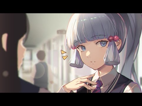 Ayaka Confesses to Aether & Lumine gets Angry - (Genshin Animation)