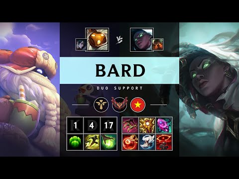 Bard Support vs Senna - VN Grandmaster Patch 25.07