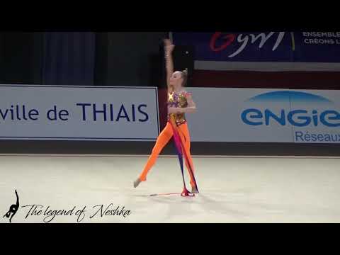 Khrystya Pohranychna (AA) ribbon - Grand Prix Thiais 2019