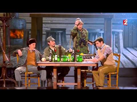 Alexandre Astier, Elie Semoun, Florent Peyre : Les chasseurs - Les inconnus, c'est leur destin