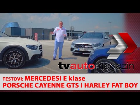 TV Automagazin S10 52 - Finale sezone! - Porsche Cayenne GTS, Harley Fat Boy  i Mercedesi E klase!