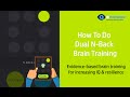 Dual N Back Tutorial Brain Training To Increase IQ