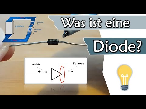 Was ist eine Diode? Funktionsweise anhand WASSERMODELL erklärt | Elektronik #1