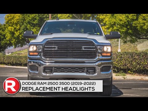 DIY Install: Spec-D Replacement Headlights Ram 2500 3500 (2019 2020 2021 2022) Chrome / Black How To