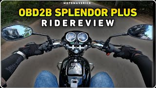 New Hero Splendor Plus Non I3s Base Model Motorcycle Full Ride Review In Telugu