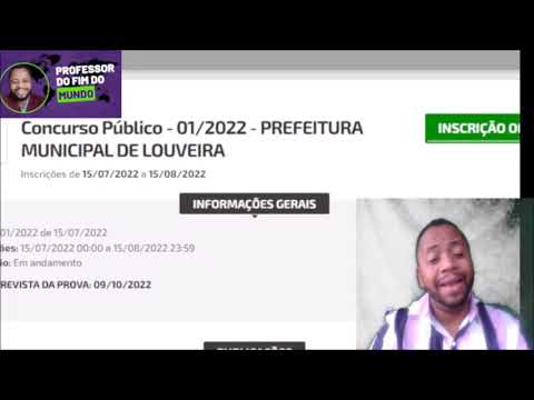 QUER SER APROVADO NO CONCURSO PÚBLICO DO MUNICIPIO DE LOUVEIRA? TEM QUE VER ISSO!