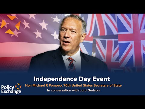 Independence Day Event with Hon Michael R Pompeo, 70th United States Secretary of State