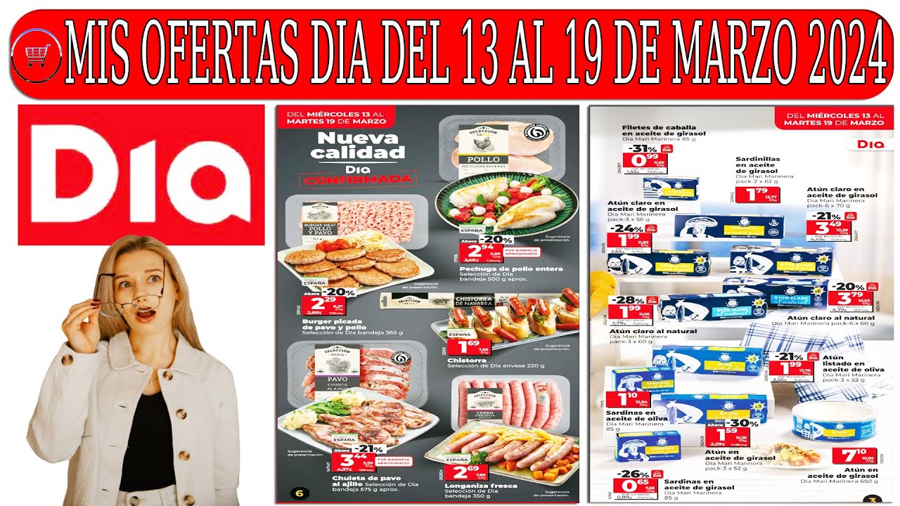 Ofertas Supermercado DIA | Catálogo DIA 13 Marzo 2024 | Folleto DIA del 13 al 19 de MARZO 2024