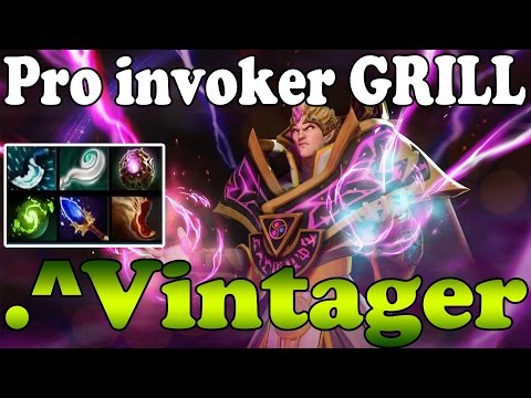 THE BEST INVOKER GIRL IN THE WORLD   VINTAGER   Dota 2