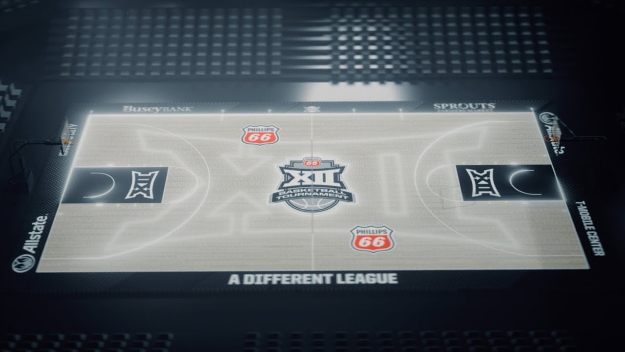 2026 Phillips 66 Big 12 Basketball Tournament Court Reveal - YouTube