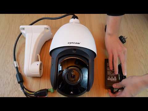 Camera IP Speed Dome PTZ 22X 1080P Sony 120M Eyecam EC-1384 - www.1cctv.ro