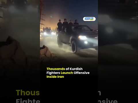 Thousands of Kurdish Fighters Launch Offensive Inside Iran