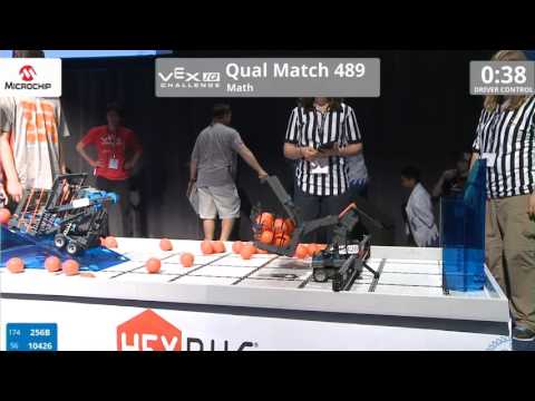 VEX Worlds 2016 - VEXIQ Middle School - Math - Qual 489 (256B 10426) 95