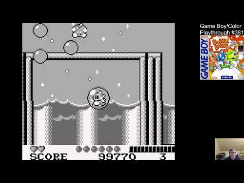 Bubble Bobble Part 2 (GB) Playthrough