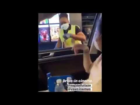 Autocine de lujo en Dubai.