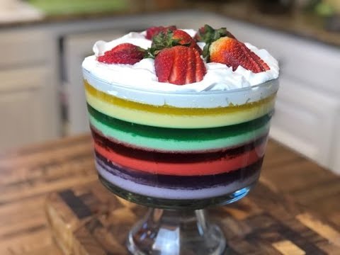 LAYERED JELLO TRIFLE