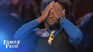 OMG. WATCH THIS FAST MONEY. | Family Feud