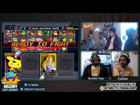 Melee @ the Balcony 85 - Winners R1 ft. Yung! (Falco) VS Vacuum (Sheik)