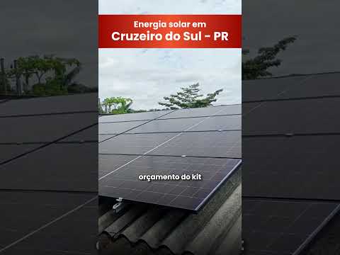 Energia Solar em Cruzeiro do Sul - PR