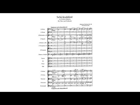 Johannes Brahms - Schicksalslied, Op. 54