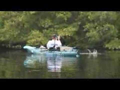 CHEW ON THIS Kayak Snookin!  Ocean Kayak show.