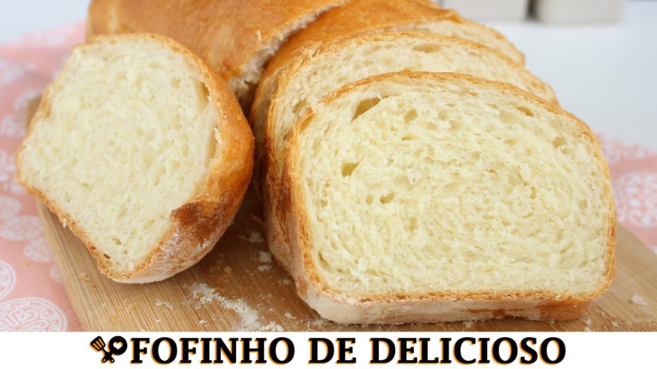 PÃO DE FORMA CASEIRO - RECEITAS QUE AMO