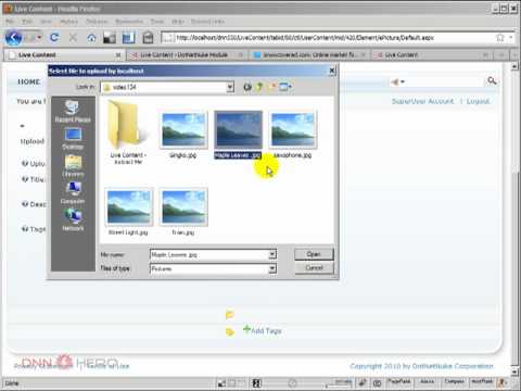 DotNetNuke Tutorial, Module Review: Live Content from Mandeeps - Video #134