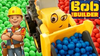 NEW!  BOB THE BUILDER REMOTE CONTROL R/C SUPER SCOOP TOY DIGGER M&M'S CANDY