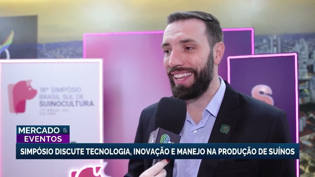 Simpósio em Chapecó debate tecnologia e desafios da produção de suínos