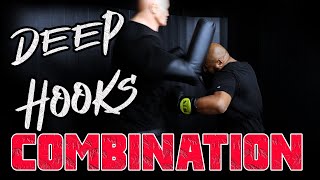 How To Throw Deep Hooks - Muay Thai / Boxing Combinations