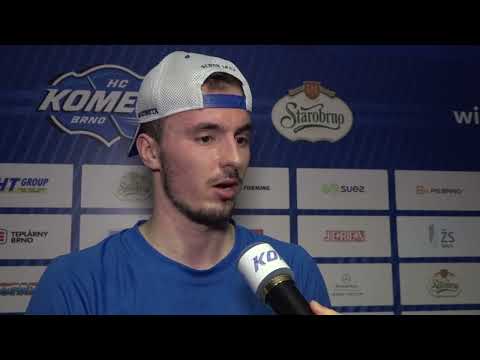 Děkuju celému týmu i klukům z juniorky za obětavost, říká po vychytané nule Matej Tomek