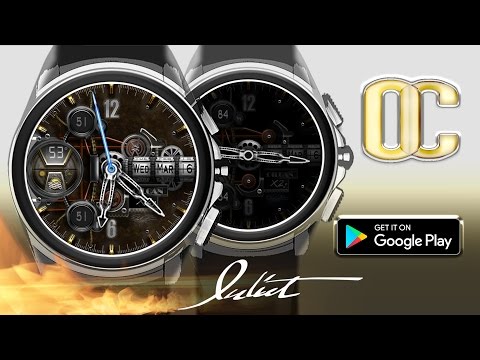 OilCanX2-J Steampunk watchface Video