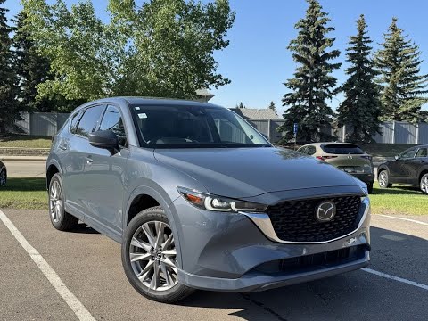 2024 Mazda CX-5 in Blue for sale at Park Mazda in Sherwood Park, AB