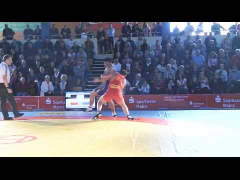 98KG FS Gabriel Seregelyi (ASV Mainz) vs. Erik Thiele (KSV Aalen), German Bundesliga 16.10.2016