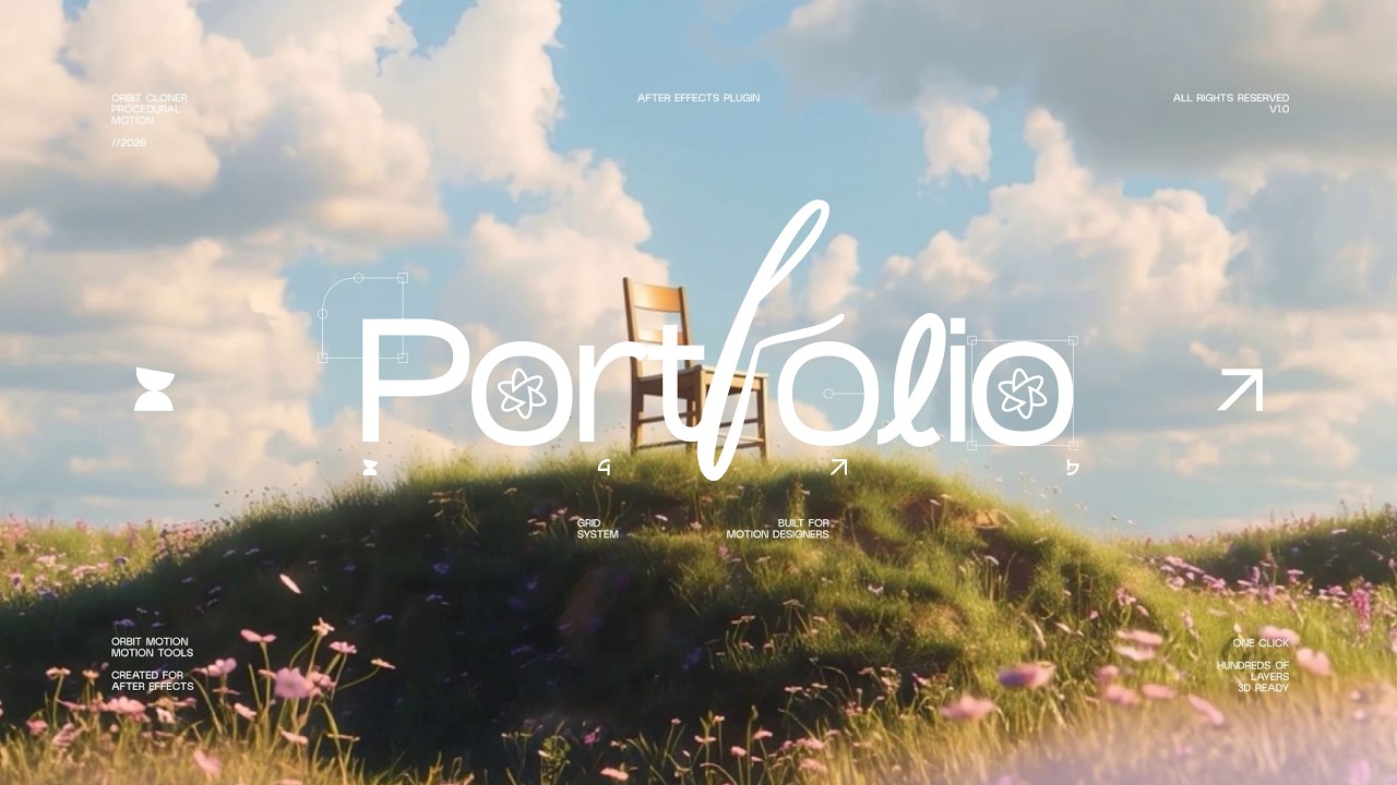 Orbit Motion 2026 showreel still