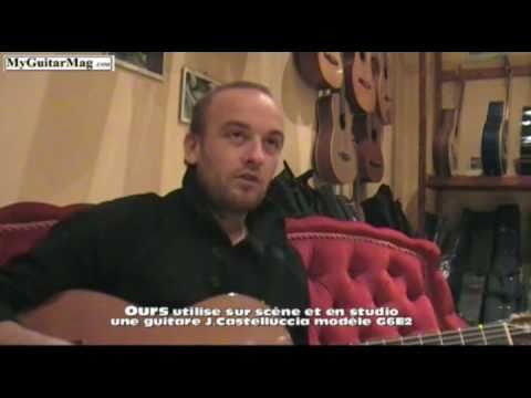 Interview du chanteur et guitariste Ours