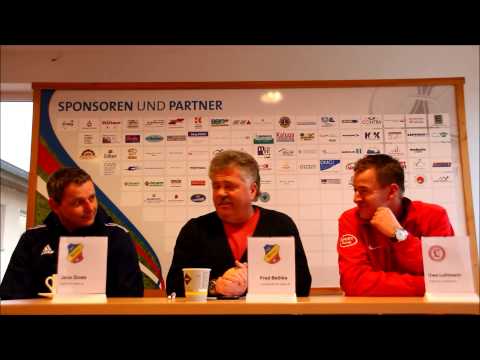 Pressekonferenz SV Waren 09 vs. SV Lichtenberg 47  2:1 14. Spieltag 14/15