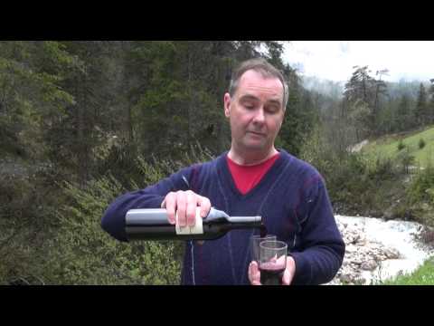 Lagrein Wine Dolomite Mountains, Italy