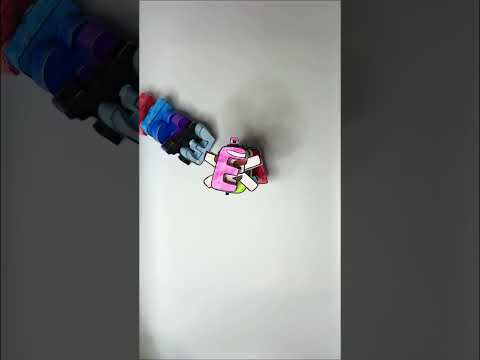 ЗАБАВНАЯ ОБРАТНАЯ БАШНЯ 🤩 RALR БУМАГА Алфавитные знания A - O #alphabetlore