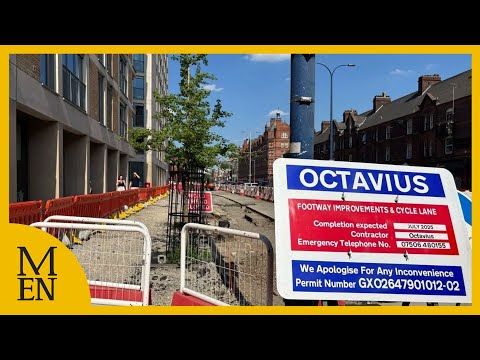 Man 'put out of business' due to overrunning roadworks in Manchester