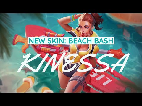 Paladins Malaysia | Kinessa Gameplay - NEW Skin: Beach Bash