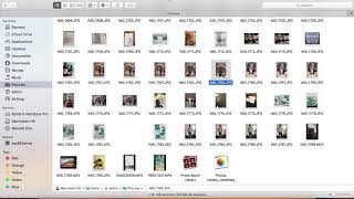 How to play image slideshow in Macbook pro, air |  View multiple photos in finder