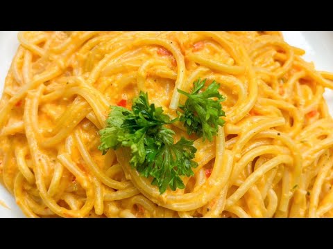 Espagueti Rojo super cremoso