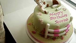 preview picture of video 'Horse cake for Serena'