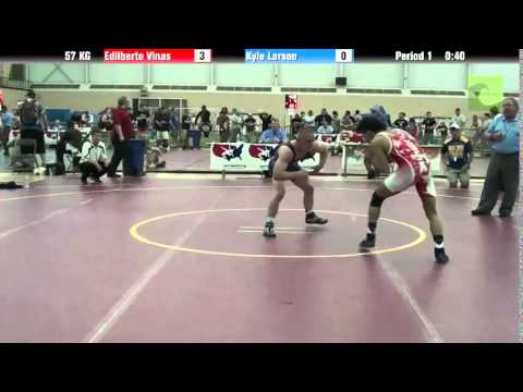 57 KG Edilberto Vinas vs Kyle Larson
